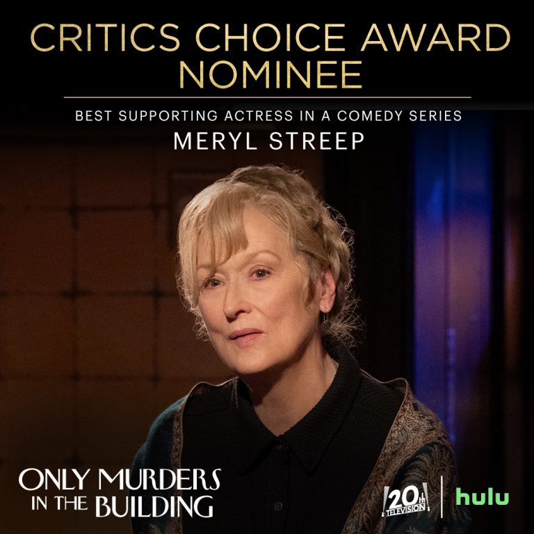 Meryl Streep-Critics Choice Award Nominee-Best Supporting Actress